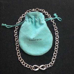 Tiffany and Co infinity necklace